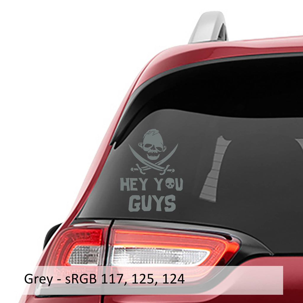 Hey You Guys Goonies Chunk Vinyl Decal