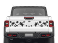 Hibiscus Sea Turtle Tailgate Vinyl Decal