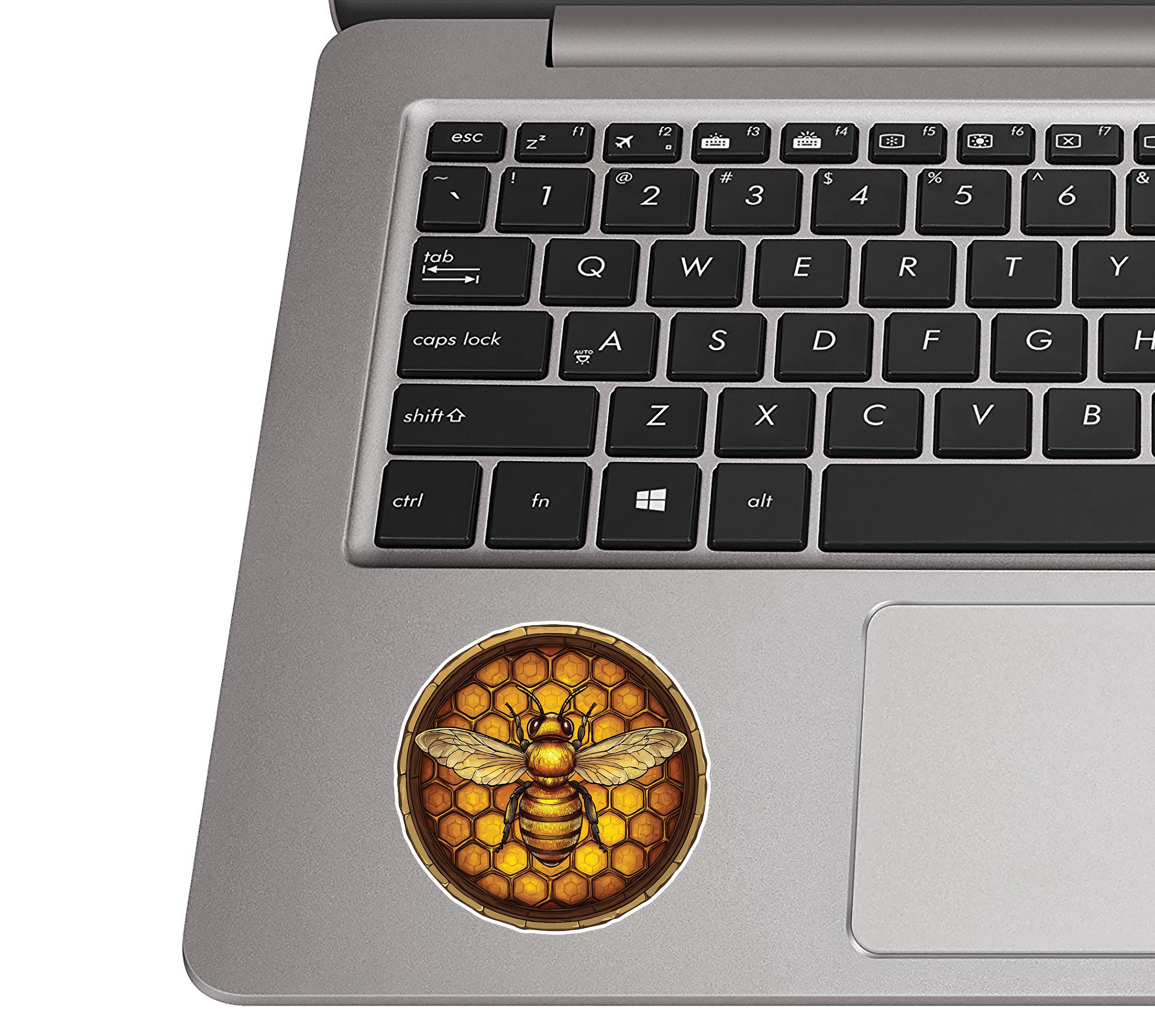 Honeycomb Bee Vinyl Sticker