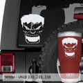Angry Incredible Hulk Face Vinyl Decal