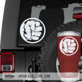Incredible Hulk Fist Logo Vinyl Decal