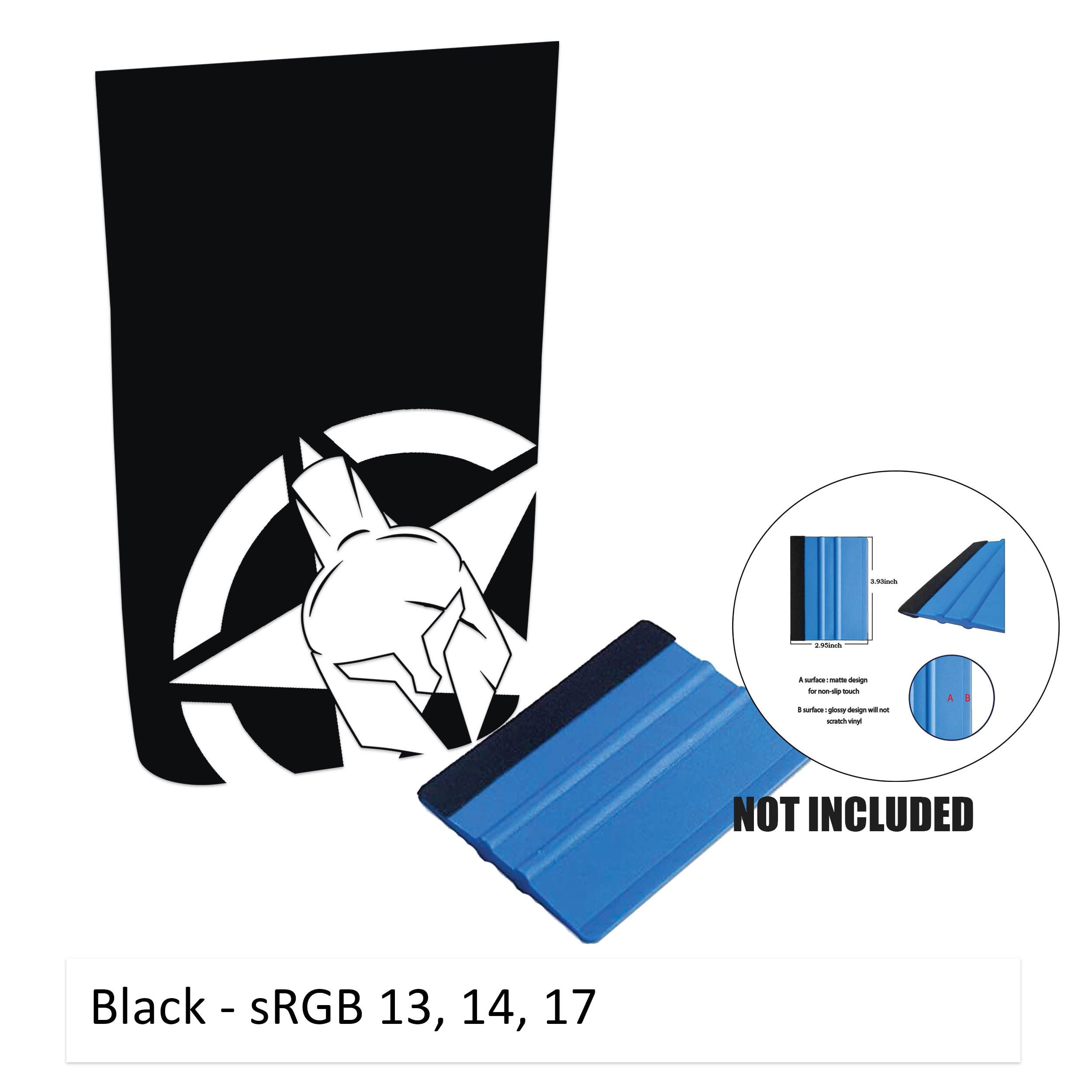JL/JT Power-Dome Corner Gladiator Alpha Romeo Star Blackout Hood Vinyl Decal Graphic