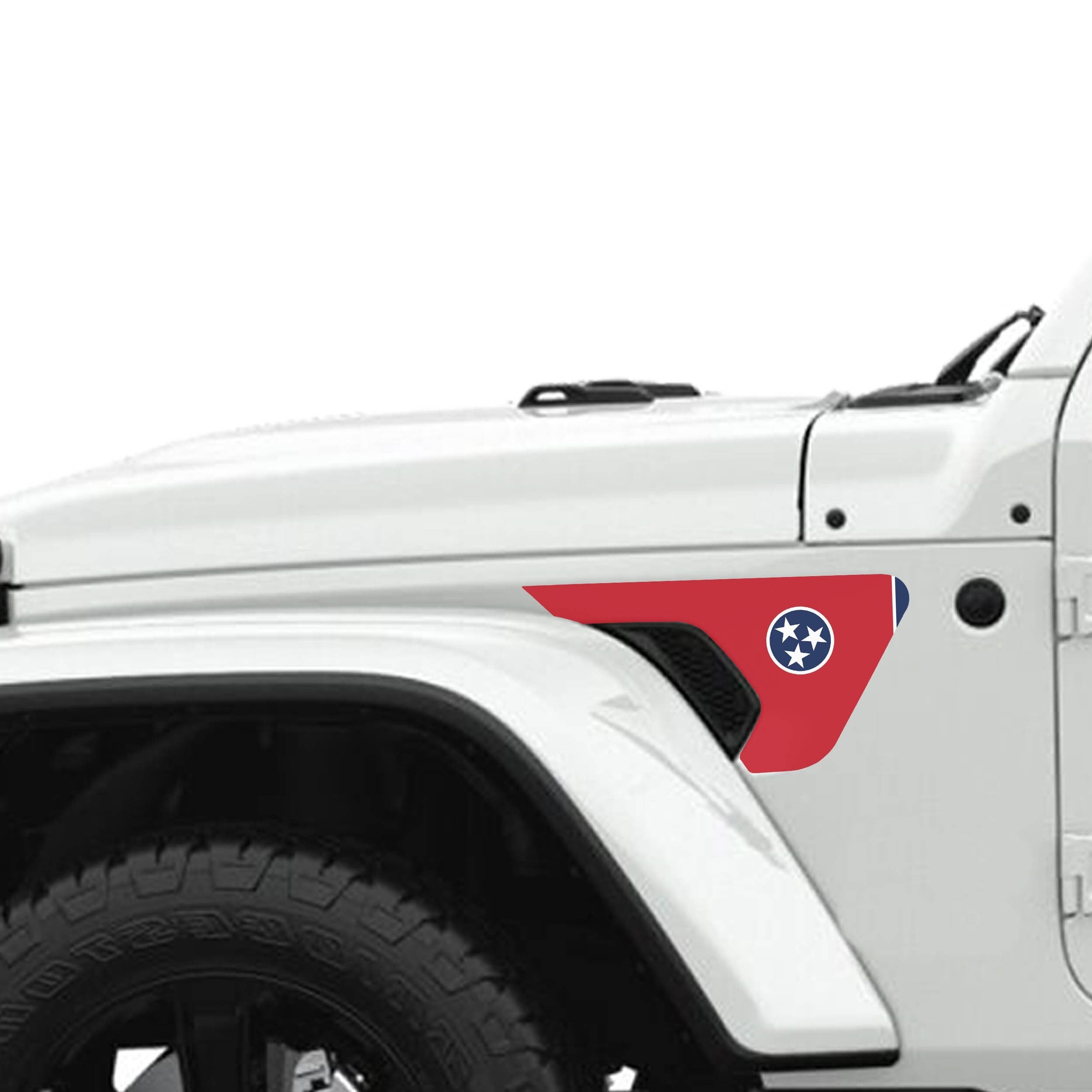 Tennessee Flag Fender Decal Set | JL/JT | JDS