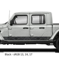 Topographic Body Side Skirt Stripe Kit - Fits 2020 - Current JT Gladiator Models