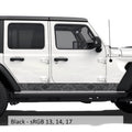 Topographic Body Side Skirt Stripe Kit - Fits 2018 - Current JLU Wrangler Models