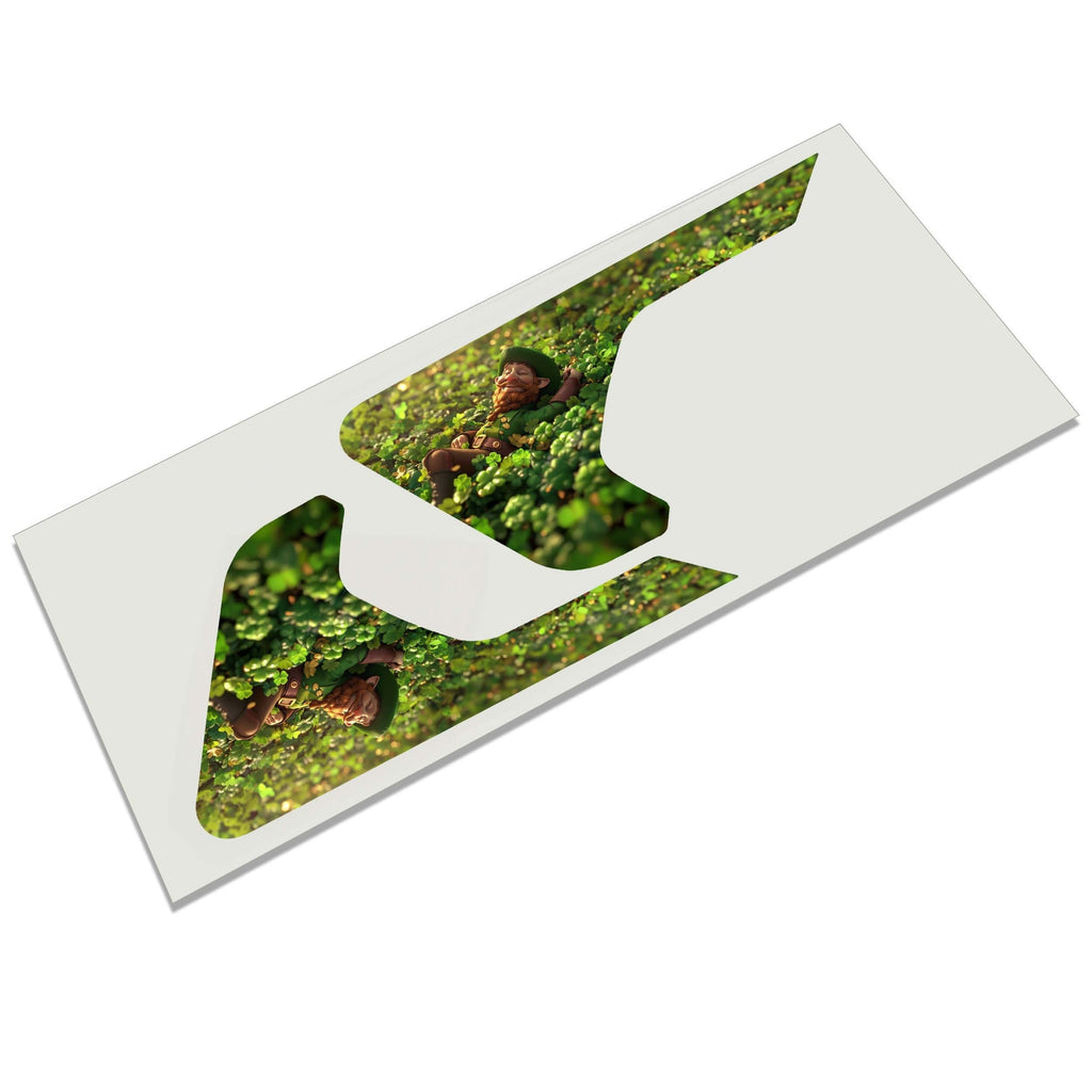 Leprechaun Clover Field 2pc Vinyl Fender Decal Set - Fits Jeep Wrangler JL/Jeep Gladiator JT 2018+
