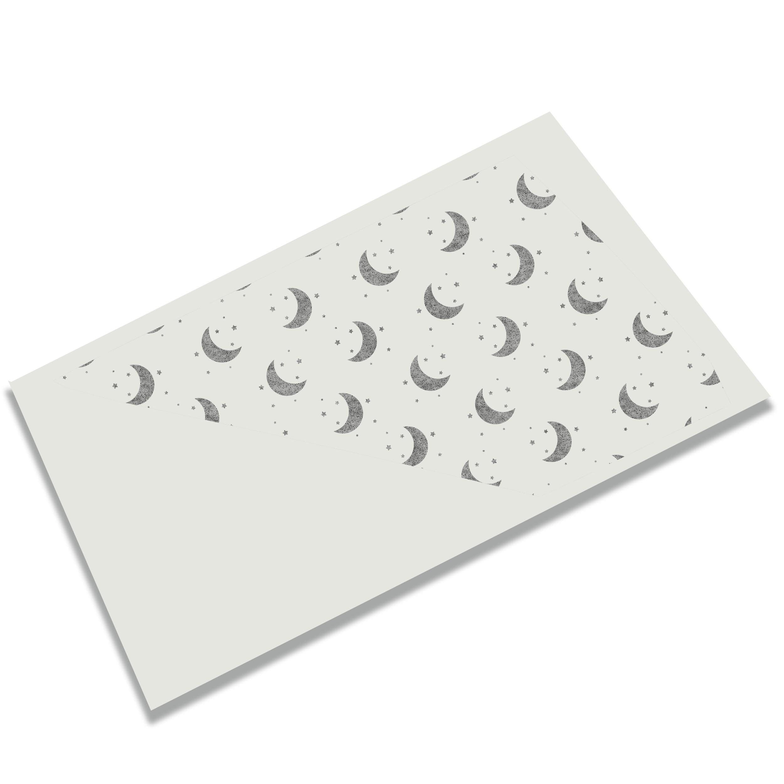 Moon and Stars Print Rear Quarter Window Decals Fits 2021+ Bronco Sport