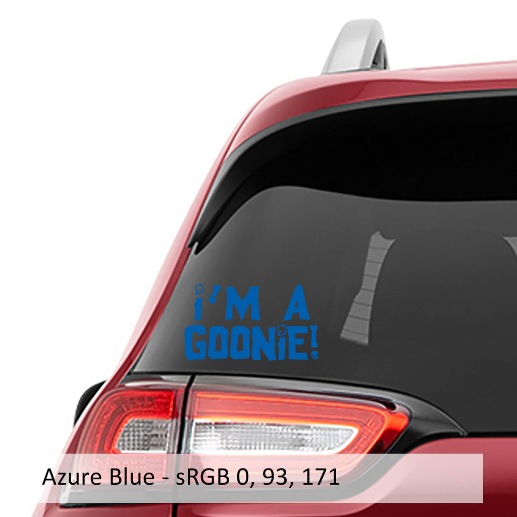 I'm a Goonie Vinyl Decal Sticker