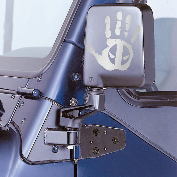 Jeep Wave Deadpool Eyes Hand Ver 1 Decal