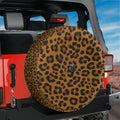 Leopard Print Pattern Spare Tire Cover