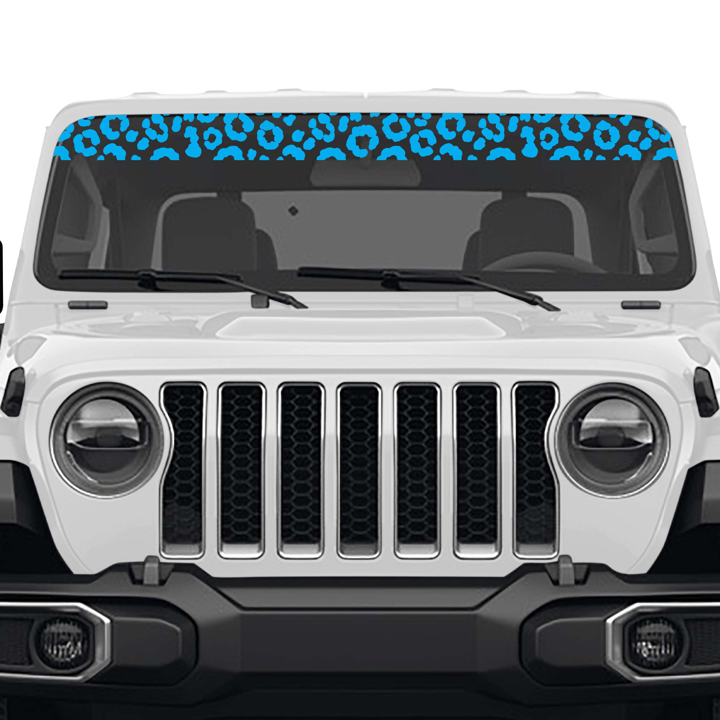 Jeep Life Windshield Banner Vinyl Decal