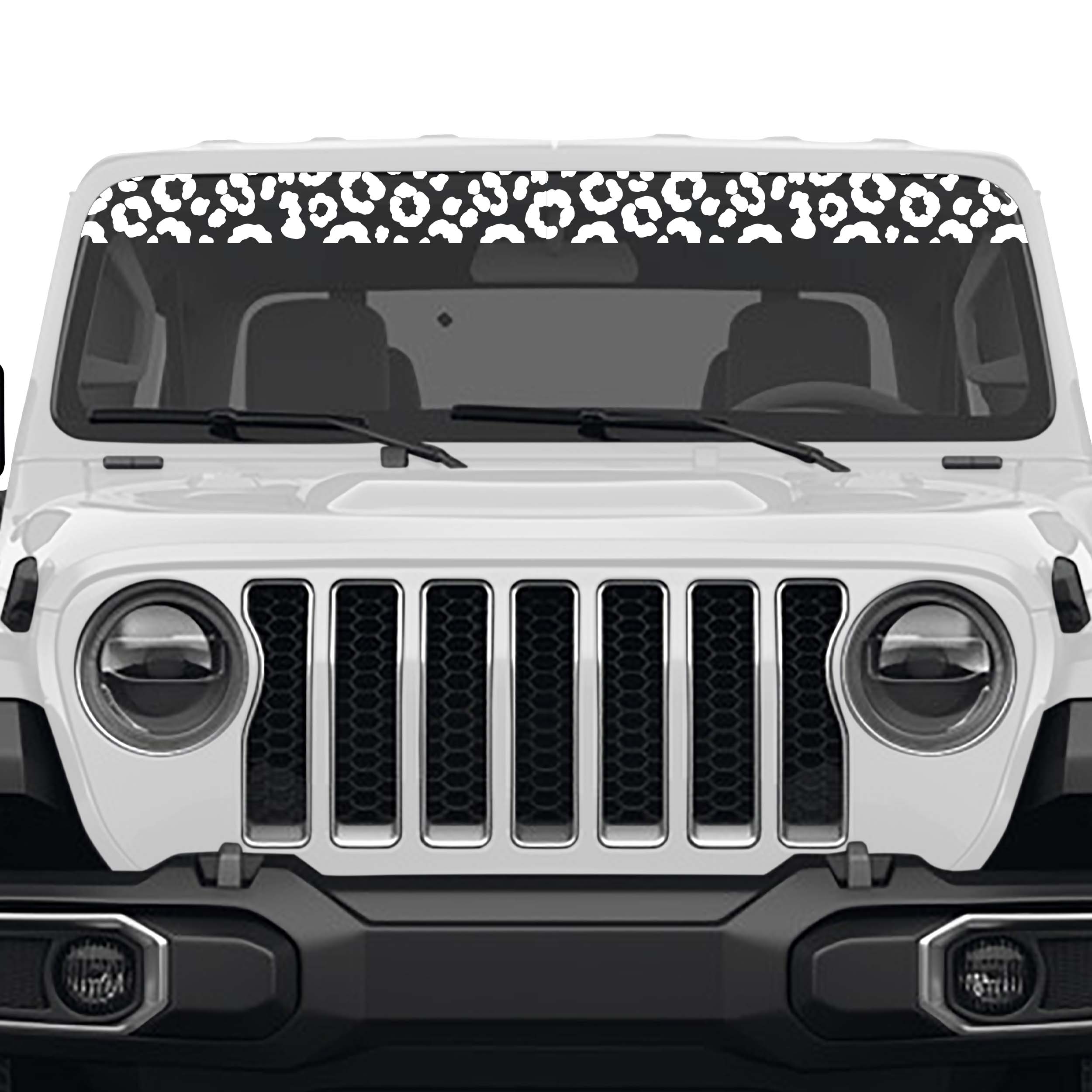 Jeep Life Windshield Banner Vinyl Decal