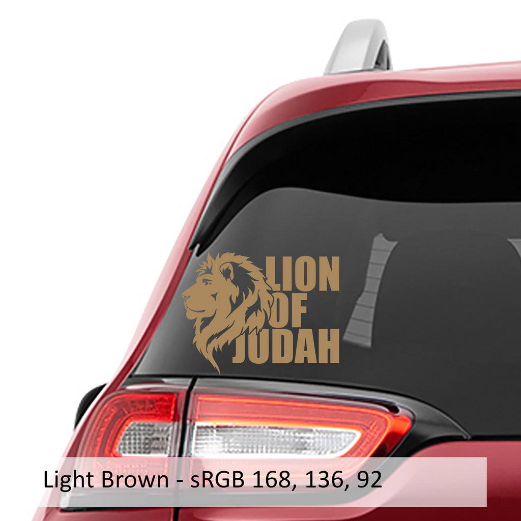 Lion of Judah Vinyl Decal