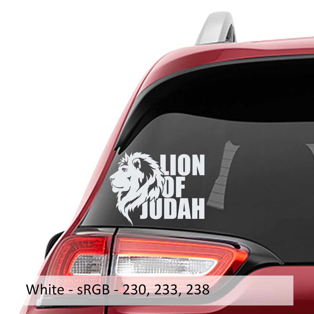 Lion of Judah Vinyl Decal