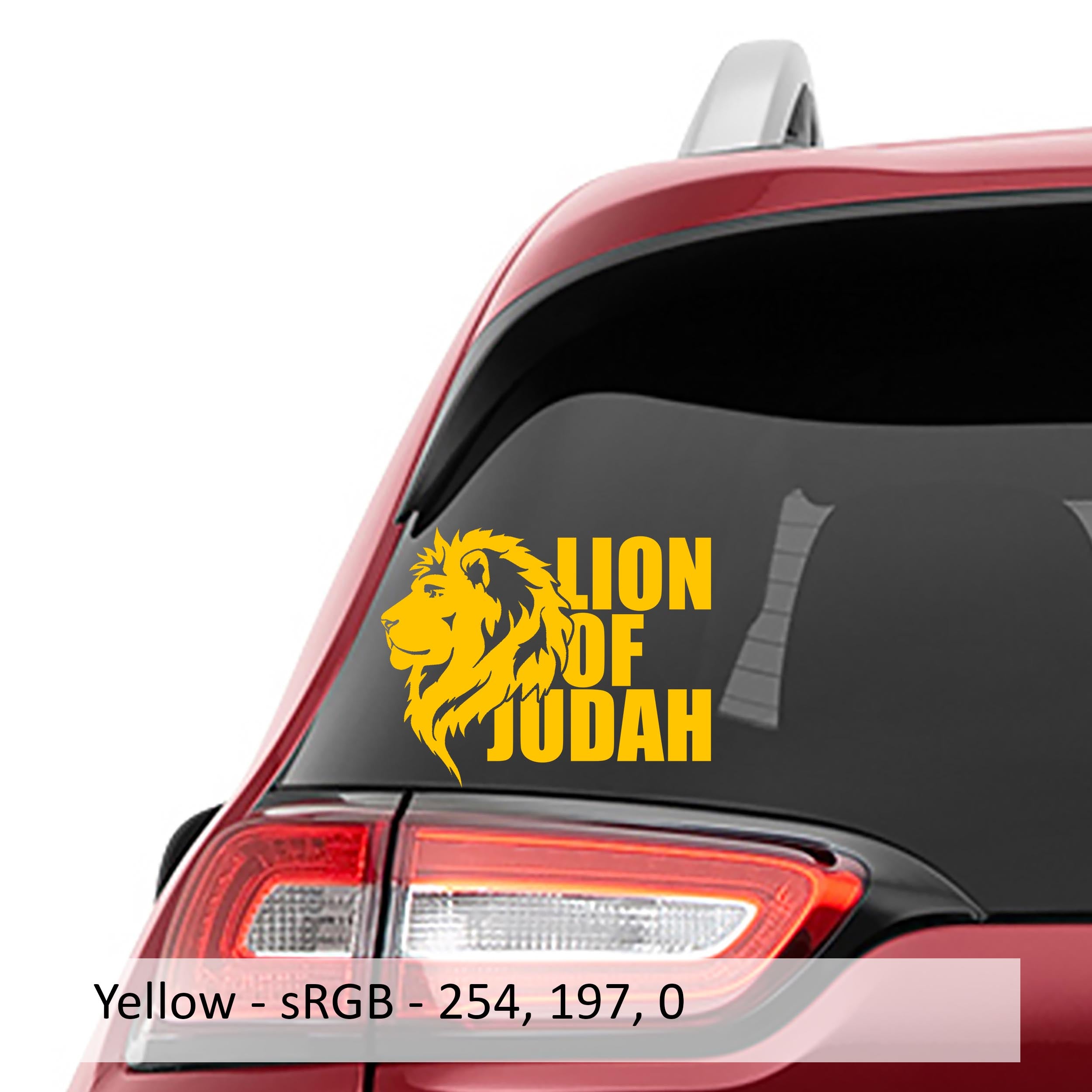Lion of Judah Vinyl Decal