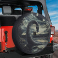 Loc Ness by Moonlight Spare Tire Cover With Backup Camera Hole