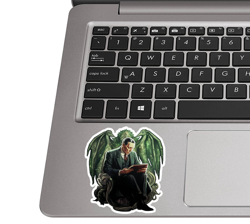 Lovecraft The Great Dreamer Vinyl Sticker