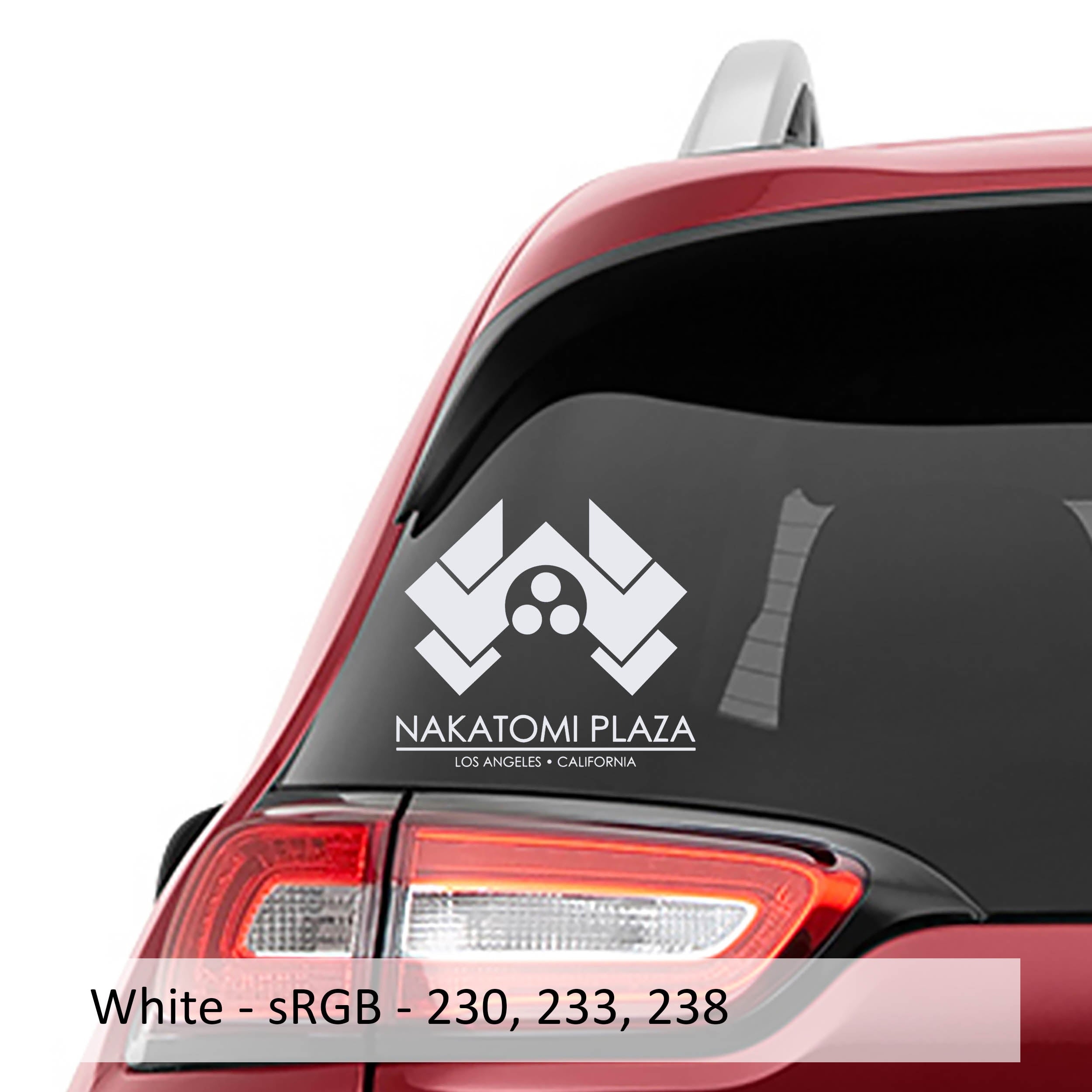 Die Hard Nakatomi Plaza Vinyl Decal