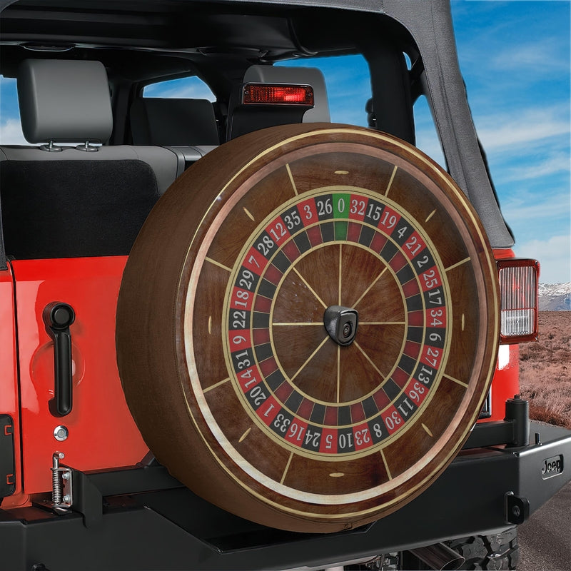 Roulette Wheel Spare Tire Cover