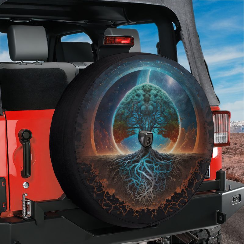 Celestial Tree of Life Spare Tire Cover