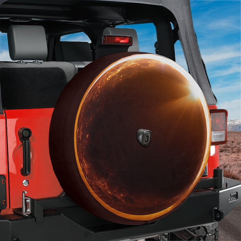 Solar Eclipse Spare Tire Cover