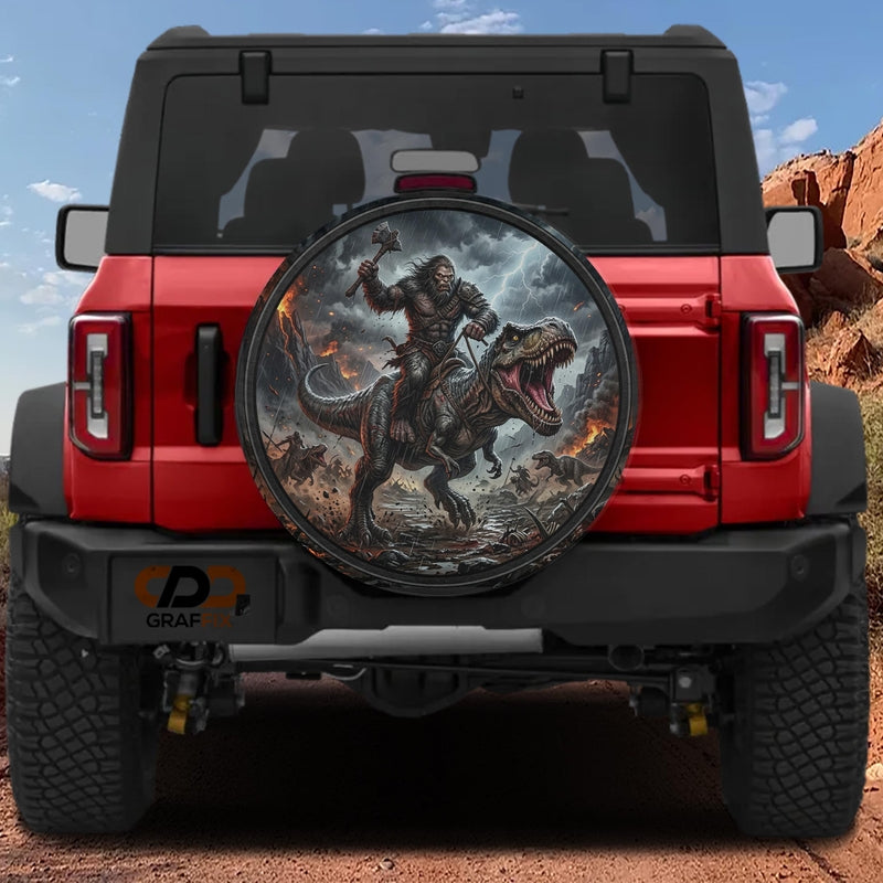 Squatch Dino Warlord Spare Tire Cover