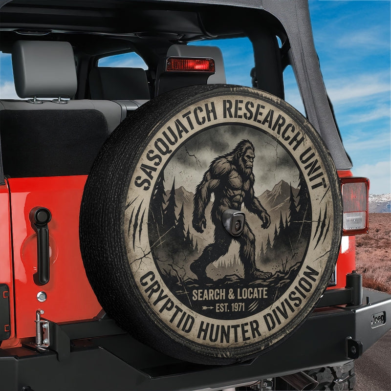 Sasquatch Research Unit Spare Tire Cover