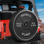 Athletic 45lb Barbell Spare Tire Cover