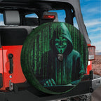 Anonymous Hacker Spare Tire Cover