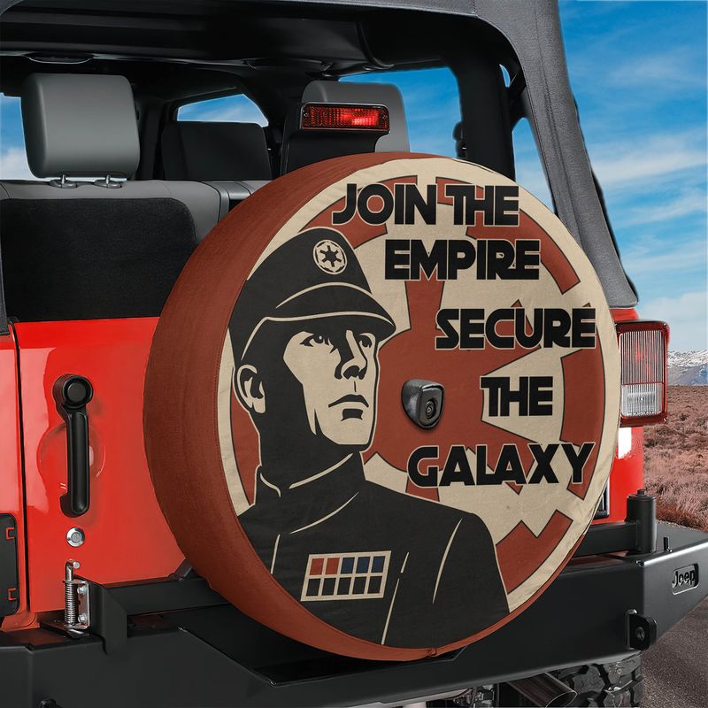 Secure the Galaxy Spare Tire Cover