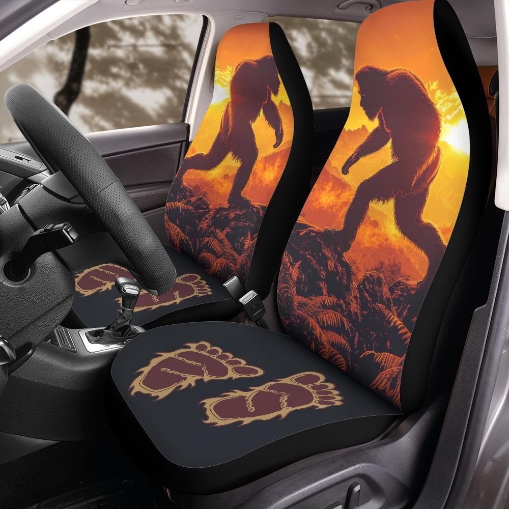 Bigfoot Footprint Seat Covers for Front Bucket Seats – Universal Fit