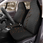 Carbon Fiber Hex Grid Seat Covers for Front Bucket Seats – Universal Fit
