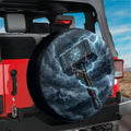 Norse War Hammer Spare Tire Cover
