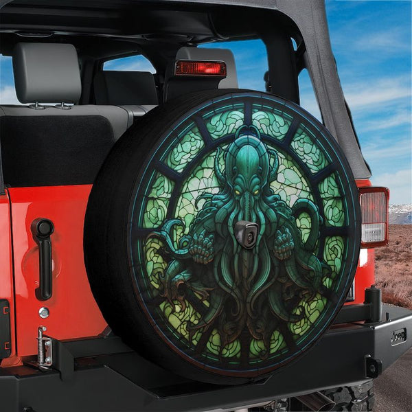 Cthulhu Rising Spare Tire Cover | Jeep Decal Store