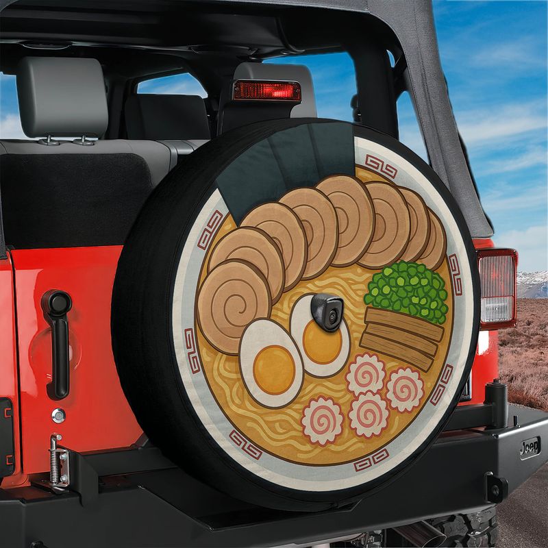 Miso Tonkotsu Ramen Spare Tire Cover
