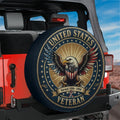 US Military Veteran Personalized Spare Tire Cover