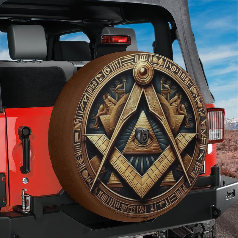 Ancient Order Seal Spare Tire Cover