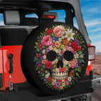 Pretty Deadly Floral Bloom Spare Tire Cover