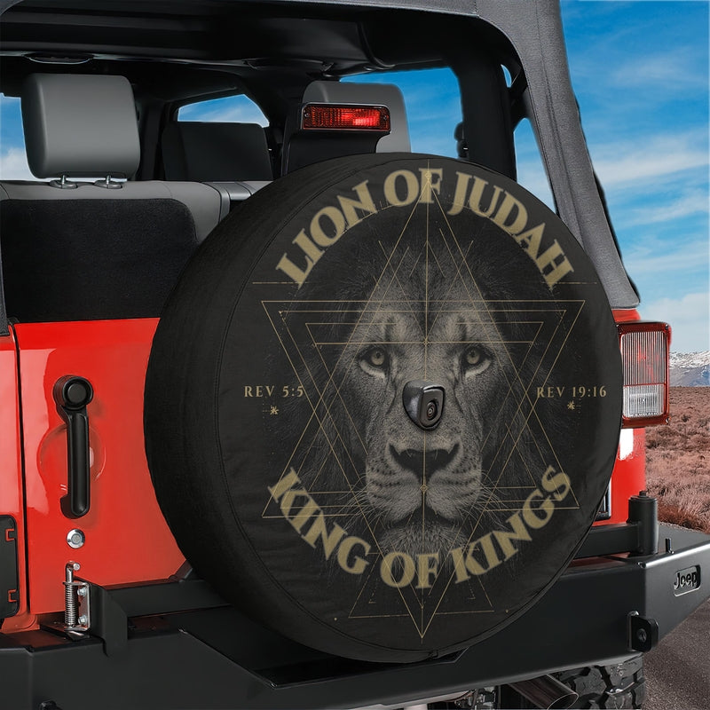 Lion of Judah King of Kings Spare Tire Cover