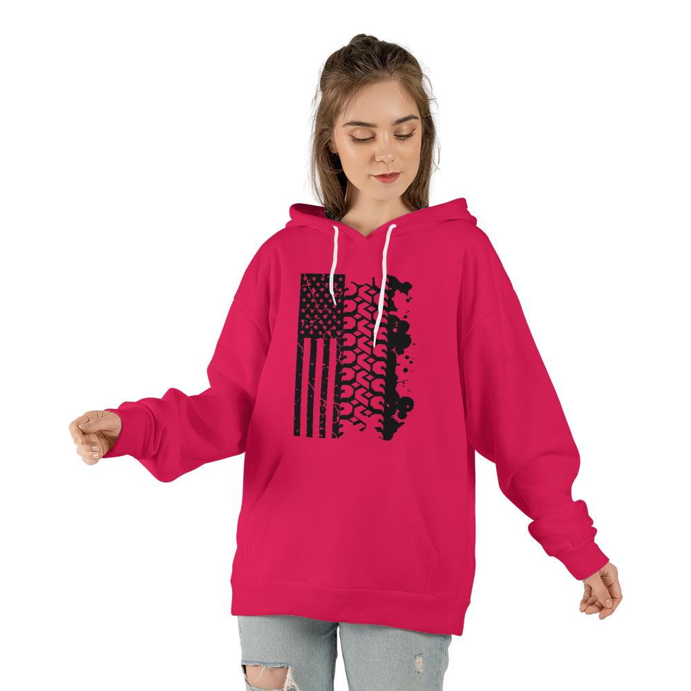 Patriotic Offroad American Flag Sweatshirt - Unisex Comfort