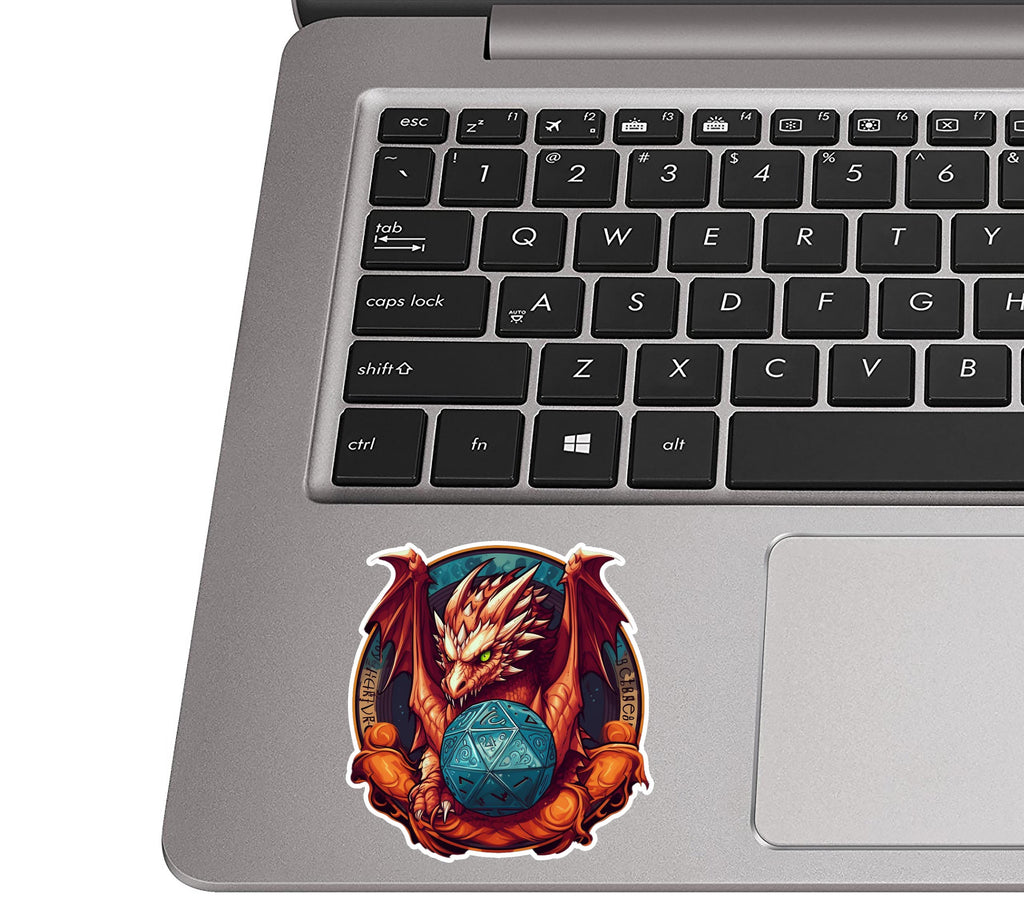Scales & Spells Dragon Dice RPG Vinyl Sticker