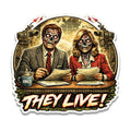 They Live Broadcaster Vinyl Sticker