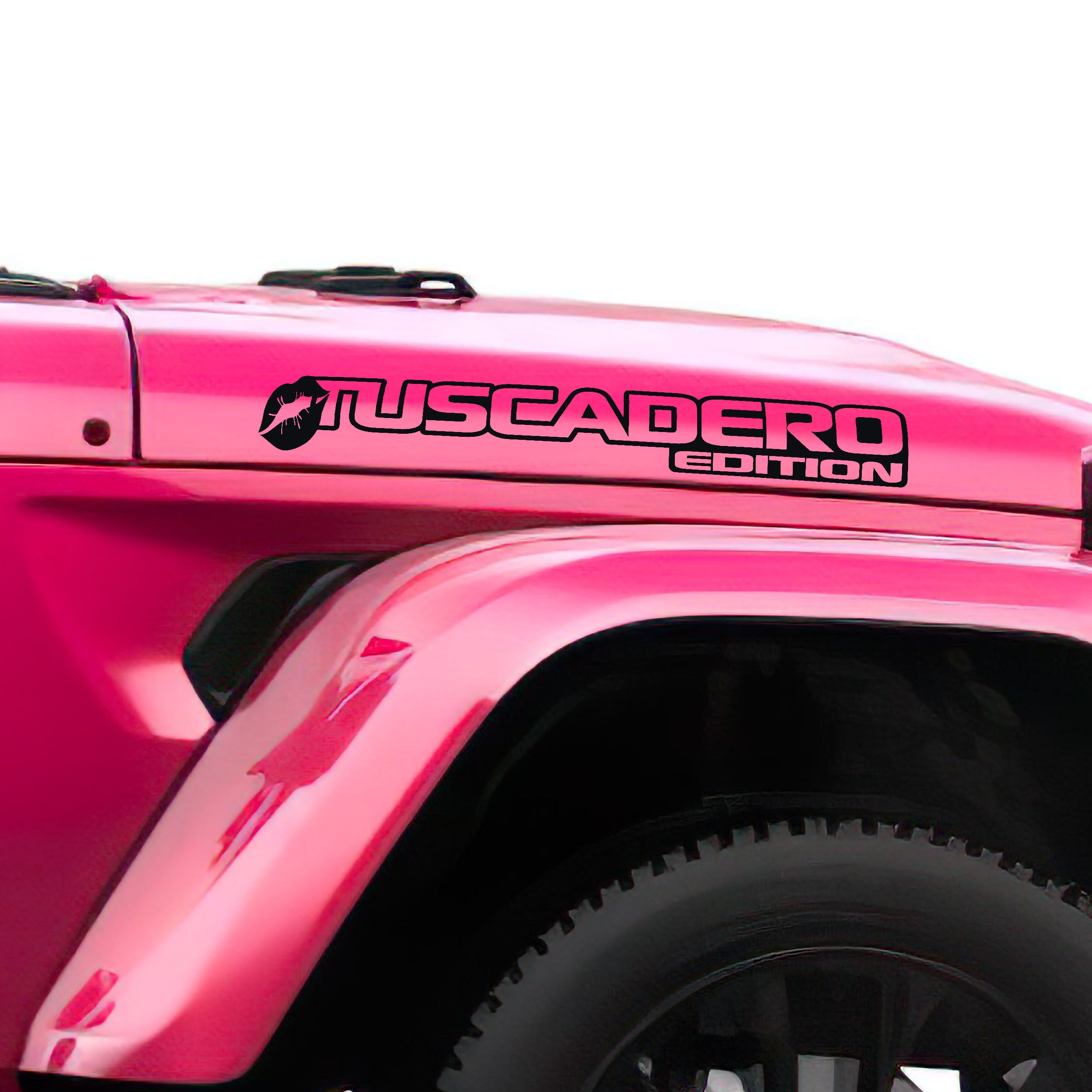 Tuscadero Lip Edition Hood Decal Set
