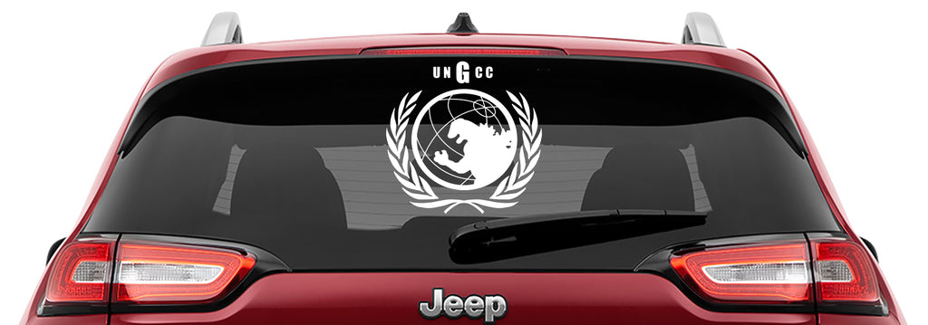 Godzilla UNGCC Vinyl Decal