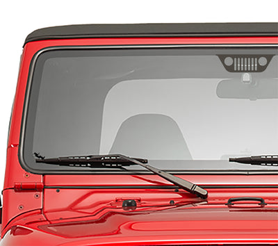Windshield Center Grill with Corner Crawler Easter Egg Vinyl Decals